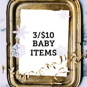 💥3/$10💥 Baby Items